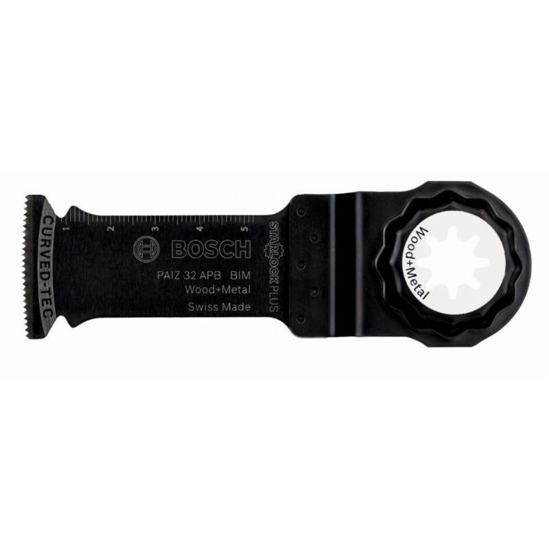 Lame de scie Bois et Métal bim 32x60 mm Bosch paiz 32 apb Starlock Plus pour outil oscillant - 2608662315