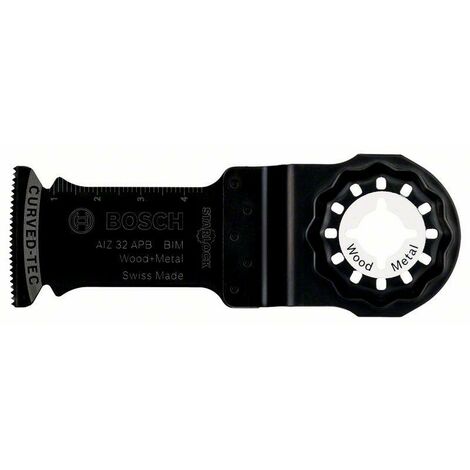 BOSCH Lame plongeante STARLOCK Wood&Metal - AIZ32APB