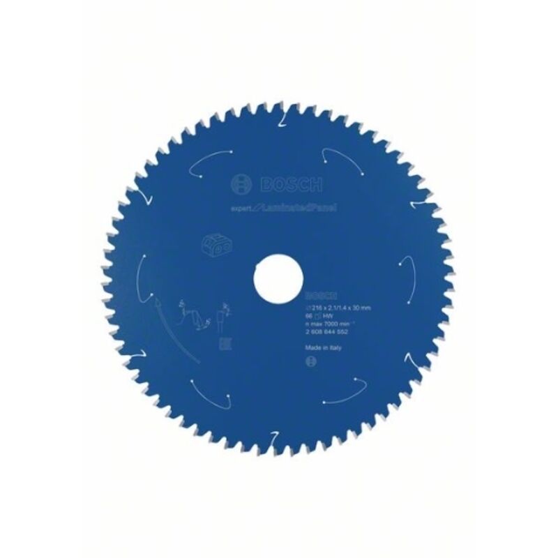 Bosch Lame scie circulaire Ext 216 mm 6 dents TCG - vue 8
