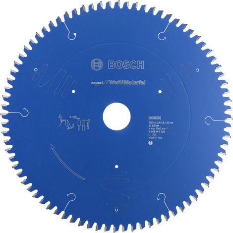 Lame de scie circulaire 2608642492 210x30x2,4mm pour métaux Bosch