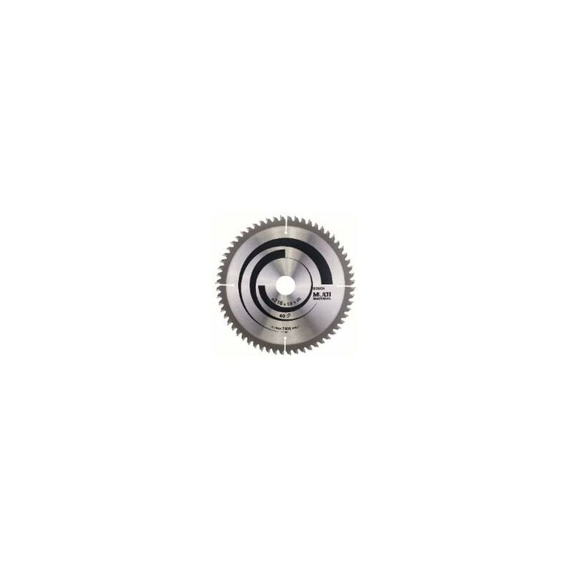 Bosch - Lame de scie circulaire MultiMaterial - Ø216 x 30 x 2,5 mm - 60 dents - 2608640446