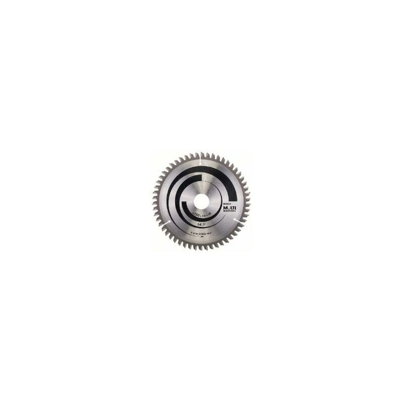 Bosch - Lame de scie circulaire Multi Material, 190 x 30 x 2,4 mm, 54 Accessories 2608640509 Diamètre: 190 mm Nombre de d