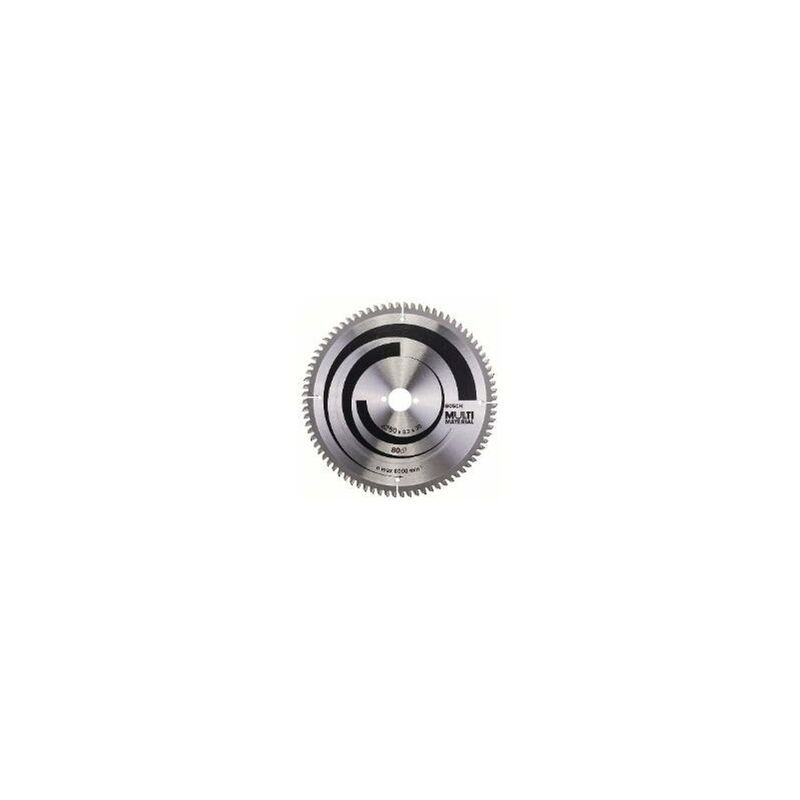 Bosch - Lame de scie circulaire MultiMaterial - Ø250 mm - 80 dents - 2608640516