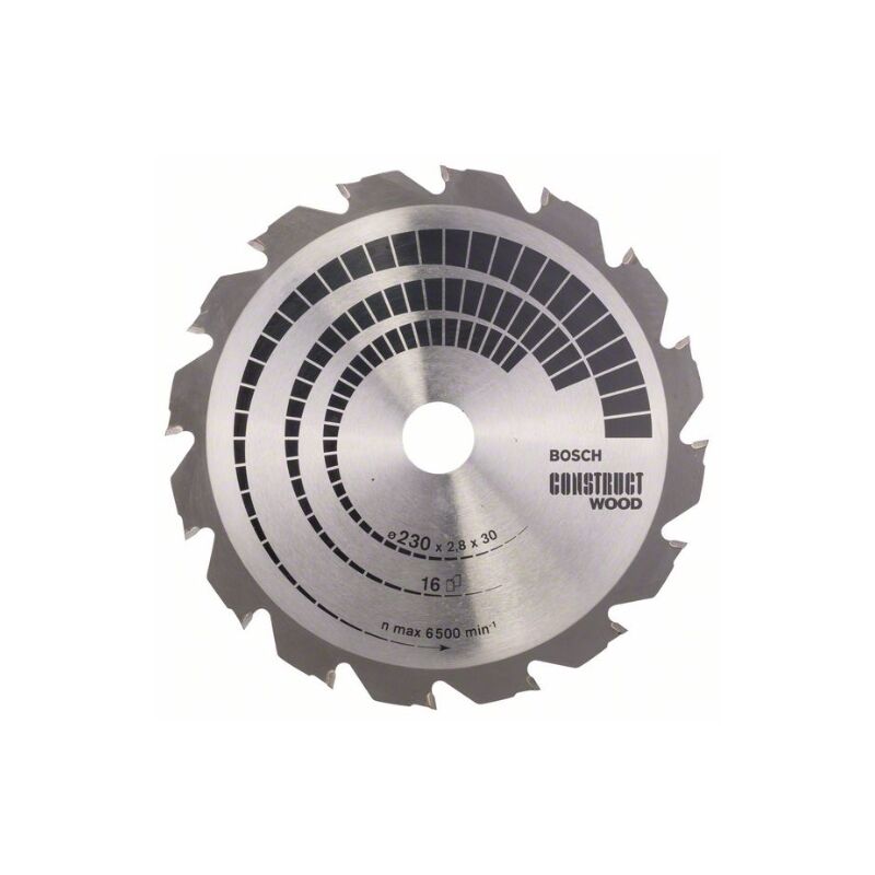 Bosch - Professional 2 608 640 635 - de lame Construct Scie circulaire à bois (230 x 30 2,8 mm, 16)