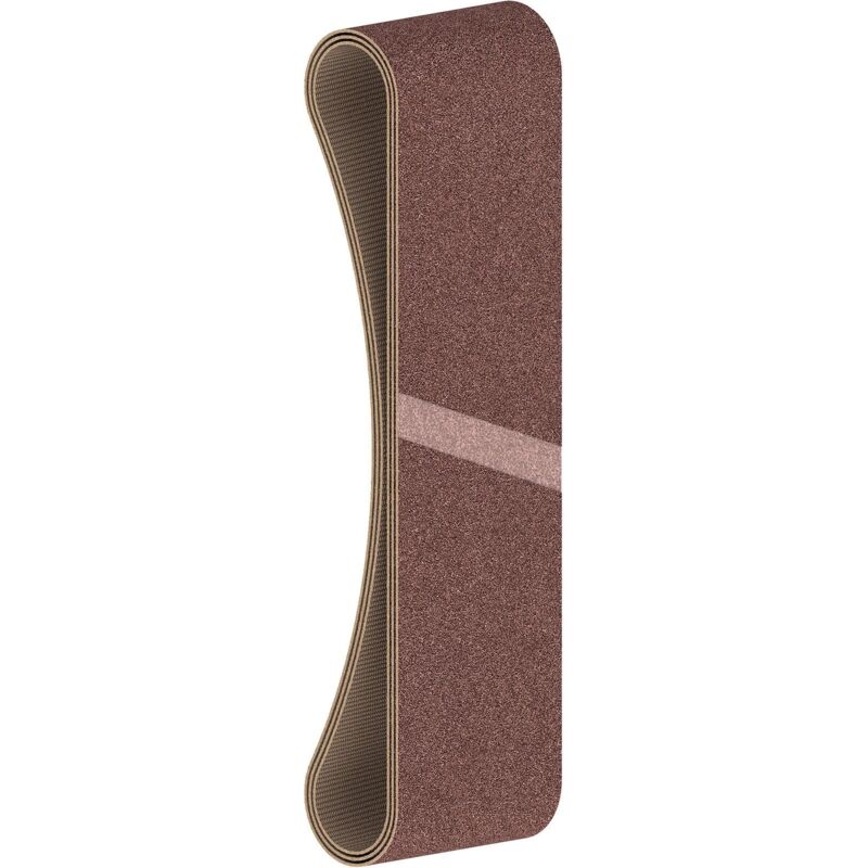 Bandes abrasives set de 3 pièces 75 x 610 mm 120