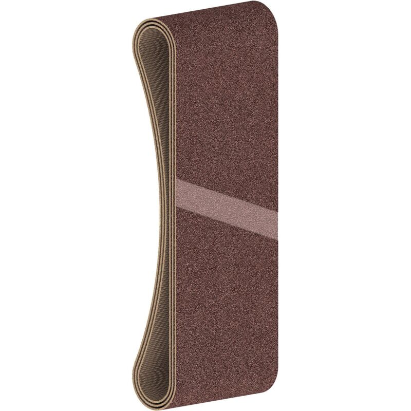 Bandes abrasives set de 3 pièces 75 x 457 mm 120 - vue 2