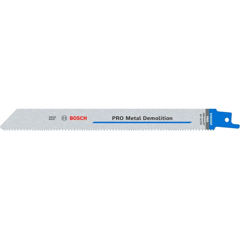 Bosch S 1025 Vf Heavy Metal Blade Saw Cut 5 Units Clair
