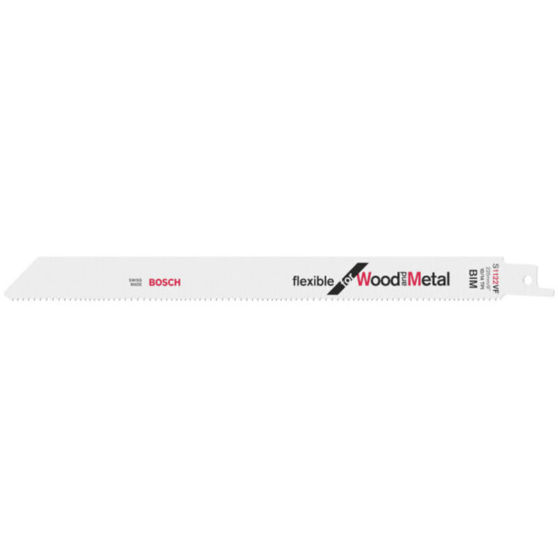 Lame de scie sabre 1122 VF Flexible for Wood and Metal 5pc - vue 3