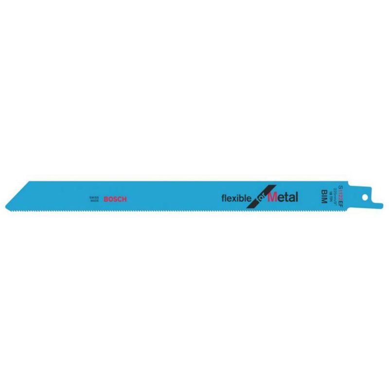 Lame de scie-sabre S 1122 EF, Flexible for Metal, lot de 25 Bosch Accessories 2608657553 25 pc(s)