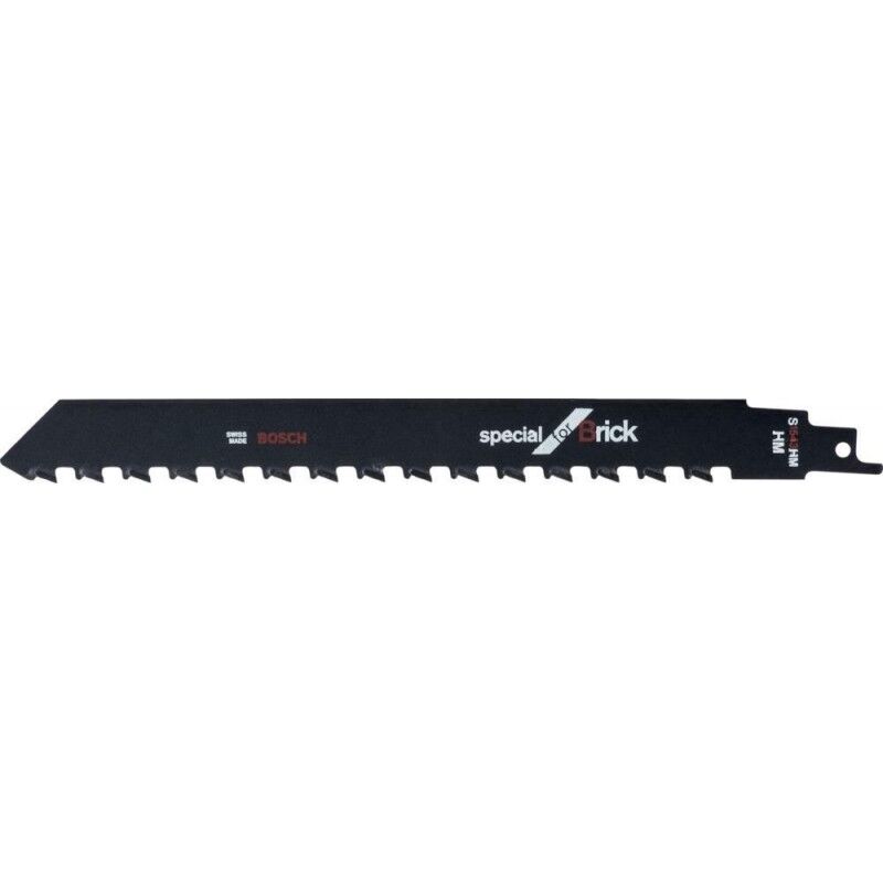 BOSCH 1 Lame de scie sabre S 1543 HM pour brique - 