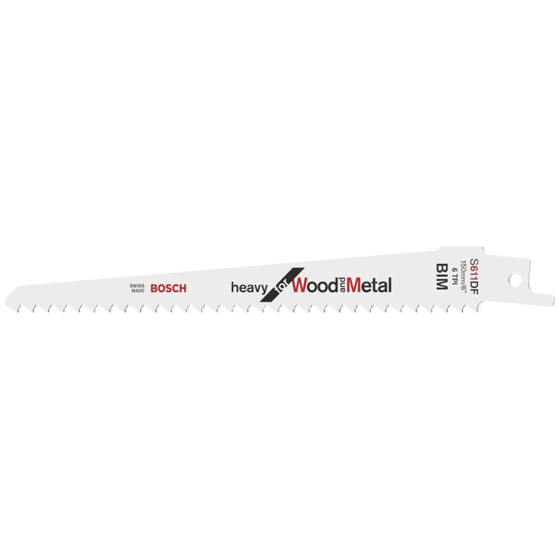 Lame de scie sabre 611 DF Heavy for Wood and Metal 2pc