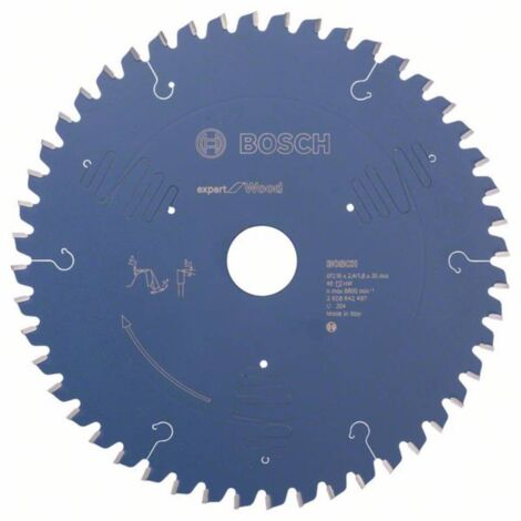 BOSCH Lames de scies à onglets radiales Expert for Wood - Bois
