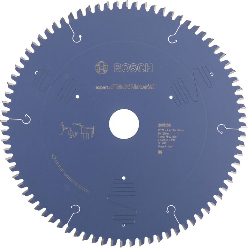 Bosch - Lame de scie circulaire 250x30x2,4mm 80 dents 2608642494