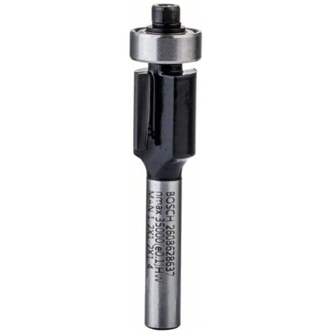 Bosch Laminat-Bündigfräser 1/4" Ø 12,7 mm L 12,7 mm G 56 mm - 2608628637