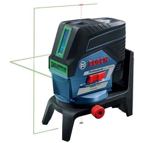 BOSCH Laser combiné 50m vert GCL2-50CG 12V 2Ah + RM2 L-BOXX - 0601066H00