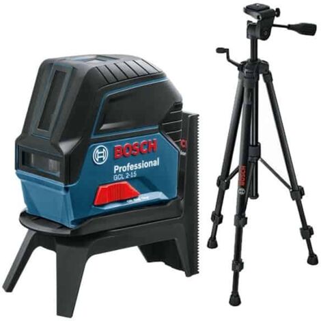 BOSCH Laser ligne point 15 m GCL2-15 avec trépied BT 150 - 06159940FV