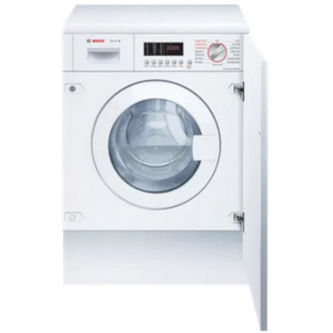 Bosch – Lave-linge séchant intégrable 7 kg – Vitesse d'essorage 1355 tr/min – Niveau sonore 72 dB – AutoDry – WKD28543FR
