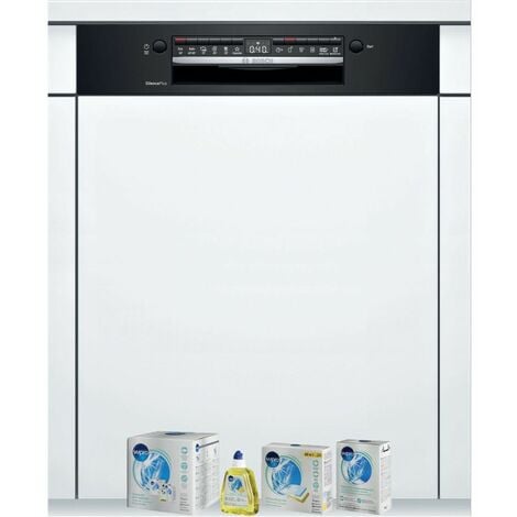 BOSCH Lave-vaisselle intégrable encastrable bandeau noir 44dB 13 couverts 60cm AquaSensor - Blanc