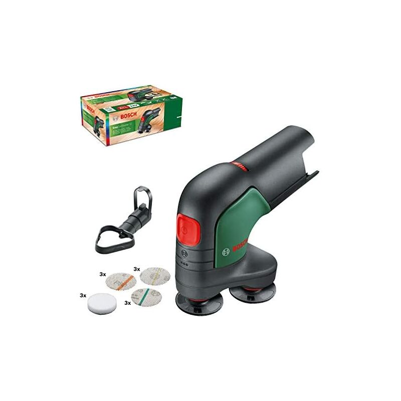Bosch - EasyCurvSander 12 Levigatrice eccentrica 1800 rpm Nero, Blu