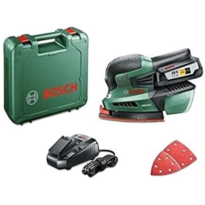 Bosch - levigatrice palmare psm 18 li batteria al litio 18V