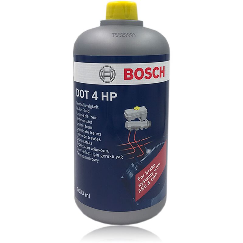 Liquide de frein dot 4 hp 1 Litre - Bosch