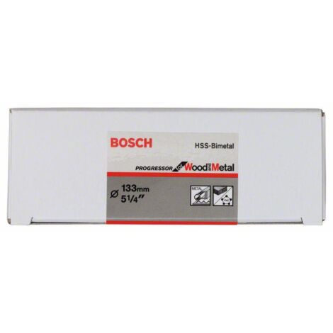 Bosch Lochsäge HSS-Bimetall für Standardadapter 133 mm, 5 1/4"
