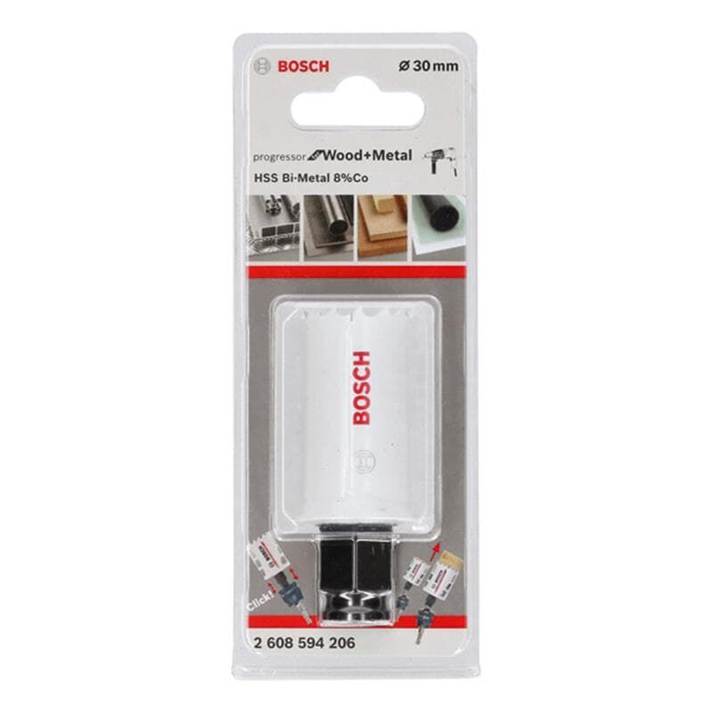 Bosch - Bi-Metall Lochsäge Progressor for Wood & Metal, Ausführung: 30mm , 2608594206