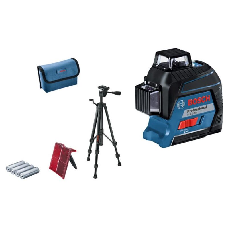 

Bosch Láser de línea GLL 3-80 con trípode BT 150