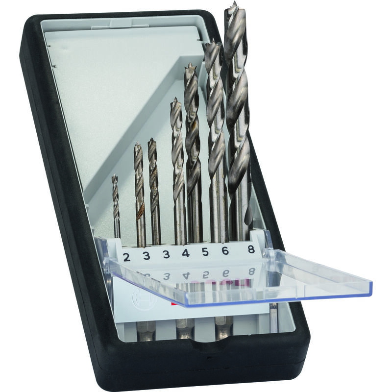 

BOSCH 2607019923 Madera hexagonal:Robustline set 7uds:2-8