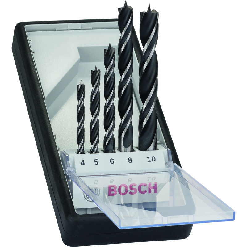 

BOSCH 2607010527 Madera: Robustline set 5 uds: 4.5.6.8.10