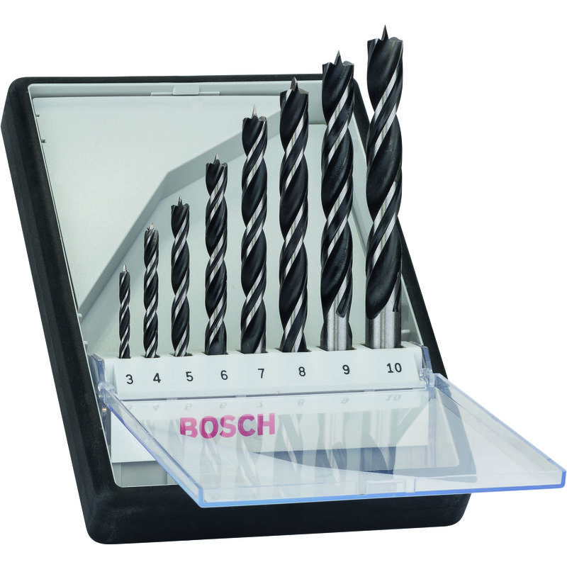 

BOSCH 2607010533 Madera: Robustline set 8 uds: 3-10