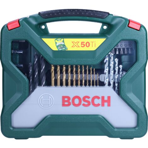 BOSCH 2607019327 Maletín X-Line Titanium de 50 piezas