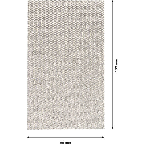 BOSCH MALLAS DE LIJA EXPERT M480 PARA LIJADORAS ORBITALES DE 80 X 133 MM. TAMAÑO DEL GRANO 220 UNIDAD DE EMBALAJE 10 unidades