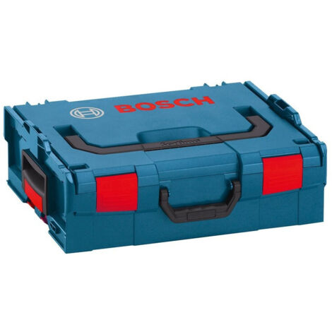 Bosch – Mallette de rangement L-Boxx 136 – Dimensions 445x360x151mm – Plastique antichocs – Charge 100kg – Système Easy Klick pour empilage