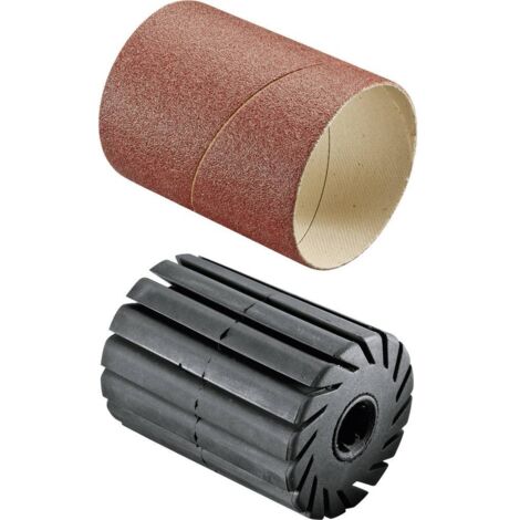 Bosch – Manchon abrasif 60 mm grain 80 pour ponceuse PRR 250 ES – Support pour ponçage bois et plâtre – 1600A0014U