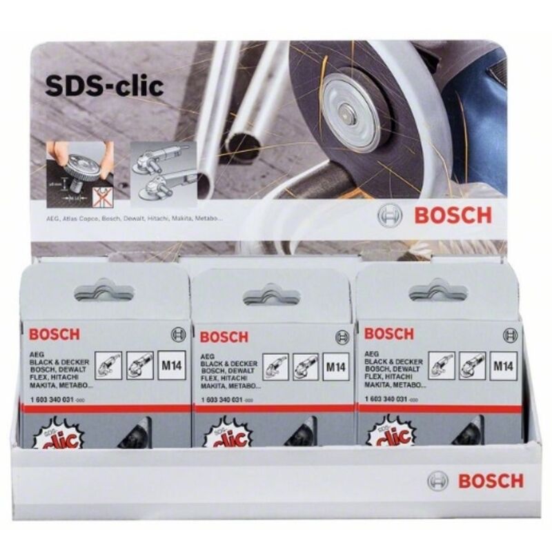 Bosch - Display con 15 Dadi sds-clic