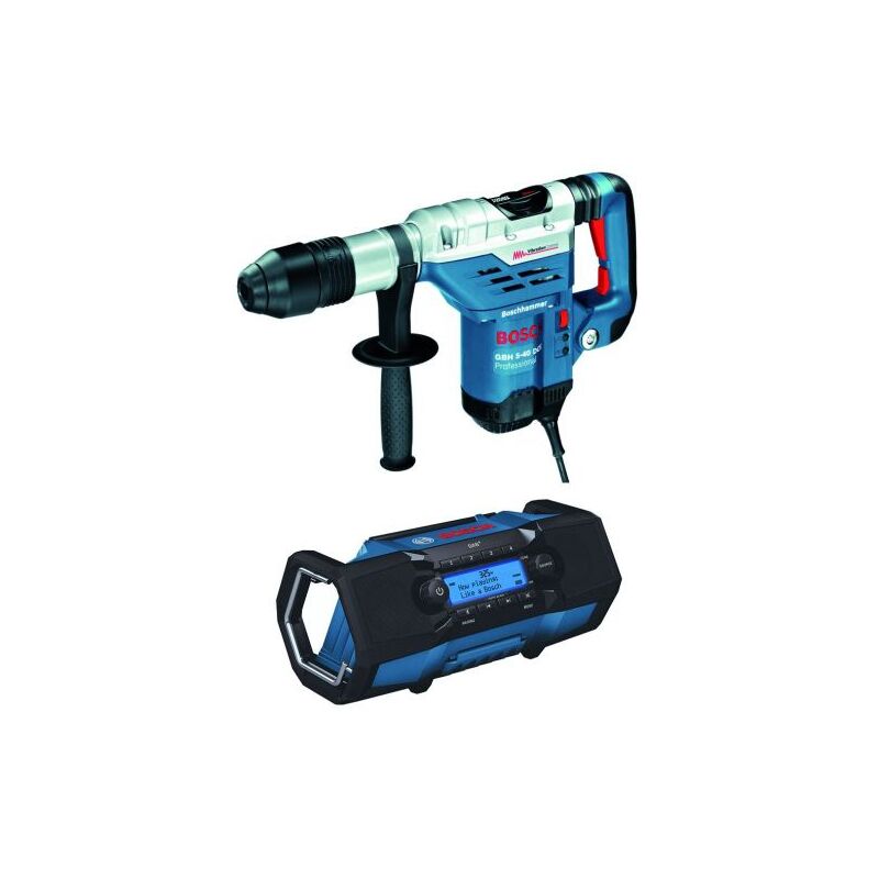 Bosch MARTELLO PERFORATORE GBH 5-40 DCE 1.150 W + RADIO GPB 18V-2 SC