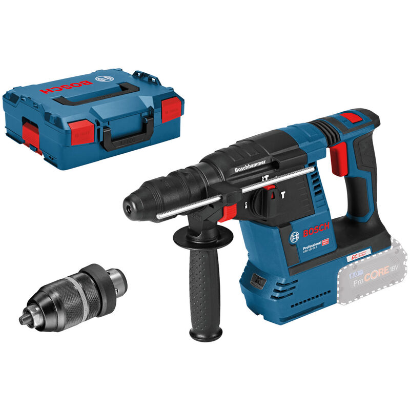 

Bosch GBH 18V-26 F 18V Litio-Ion batería SDS-plus Martillo perforador cuerpo en L-Boxx - 2,6J - sin escobillas