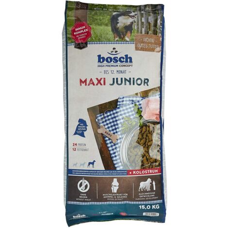 Bosch MAXI JUNIOR alimentation chiots grande taille 15 kg