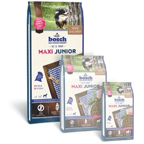 Bosch MAXI JUNIOR alimento para cachorros de razas grandes 15 kg
