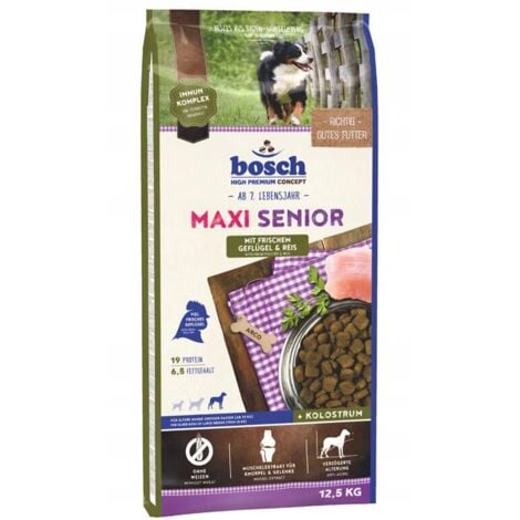 BOSCH PETFOOD CONCEPT Bosch Maxi Senior Geflügel 12,5 kg Hundefutter Trockenfutter
