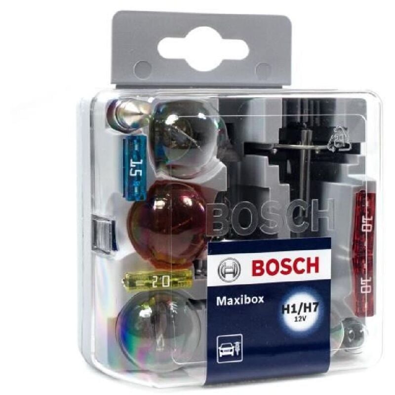 Bosch - Maxibox Coffret Ampoules H1-H7 12V