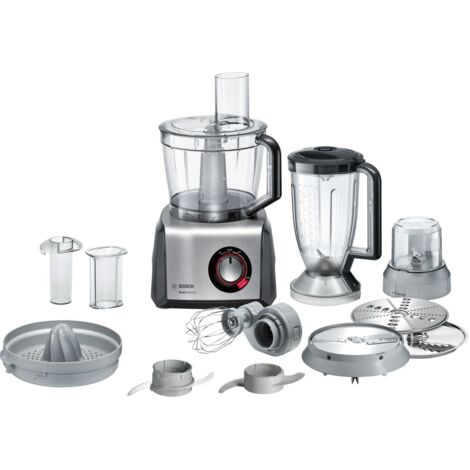 Bosch MC812M844 robot multifonction noir et inox 1250W
