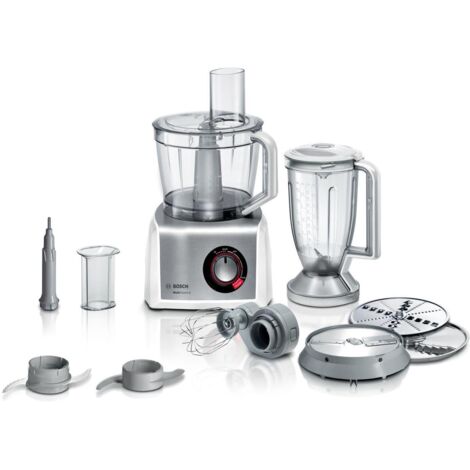 Bosch MC812S814 MultiTalent - Robot ménager compact (3,9 L, 1250 W), couleur white