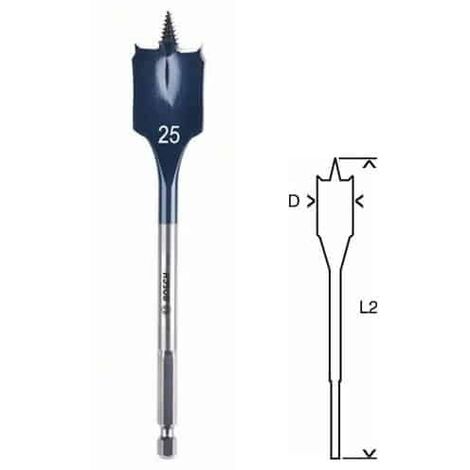 Bosch Mèches plates 152 mm SelfCut Speed (Ø 22 mm ___ l.totale 152 mm ______ selfcut-speed)