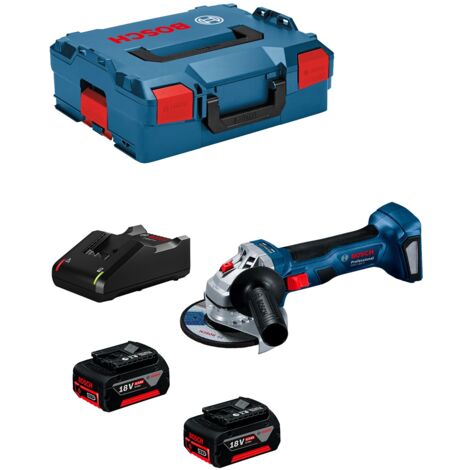 BOSCH meuleuse 125 mm 18V 4Ah - GWS18-125V-LI - 060193A30Y
