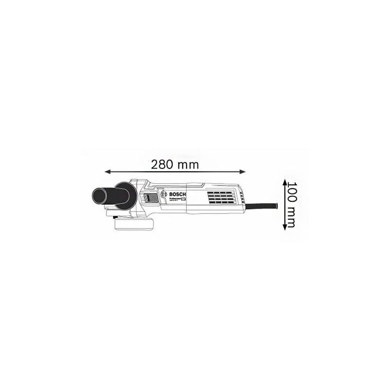 Bosch 900 W Angle Meuleuse GWS 9-125 S dans le carton 0601396104