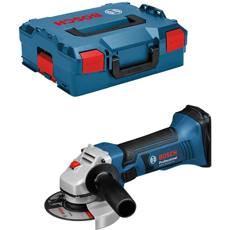 Smerigliatrice BOSCH GWS 18-125 V-LI (solo macchina L-Boxx 136)