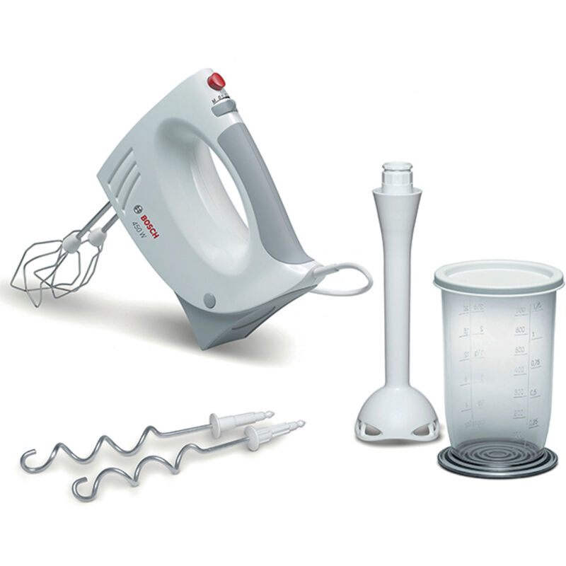 Bosch - Frullatore e mixer ad immersione - MFQ3540 - 450 w - 5 velocità - Bianco