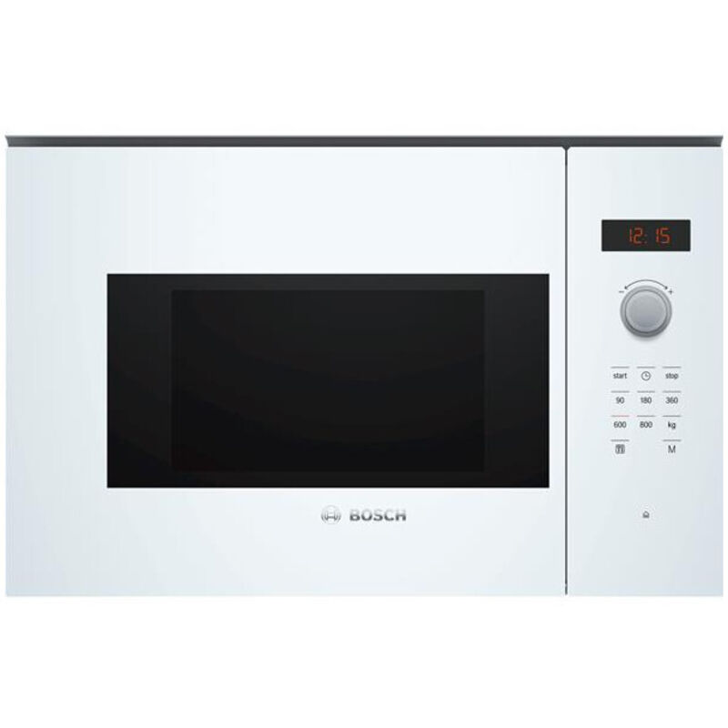 Bosch - Serie 4 BFL523MW1F micro-onde Blanc Micro-onde simple Intégré 20 l 800 w